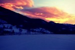 Winter sunset