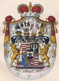 Coat of arms of the imperial Prince C-M